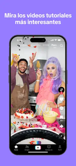 Captura de pantalla de TikTok Pro en iPhone 6