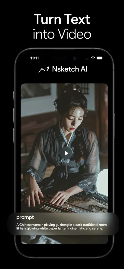 Nsketch: AI Photo Video Maker ekran görüntüsü 4 / 4