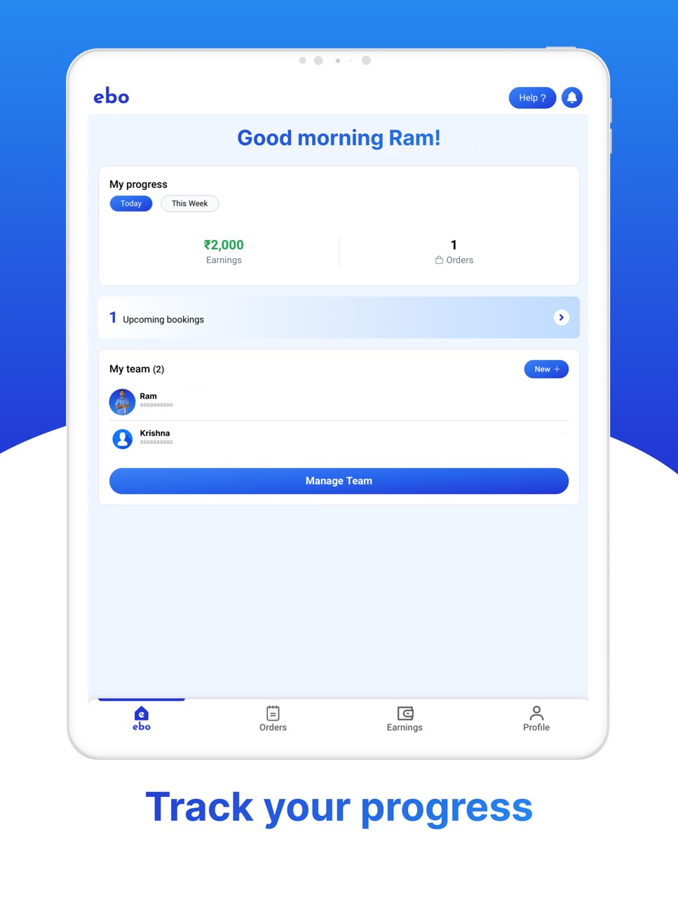 iPad screenshot