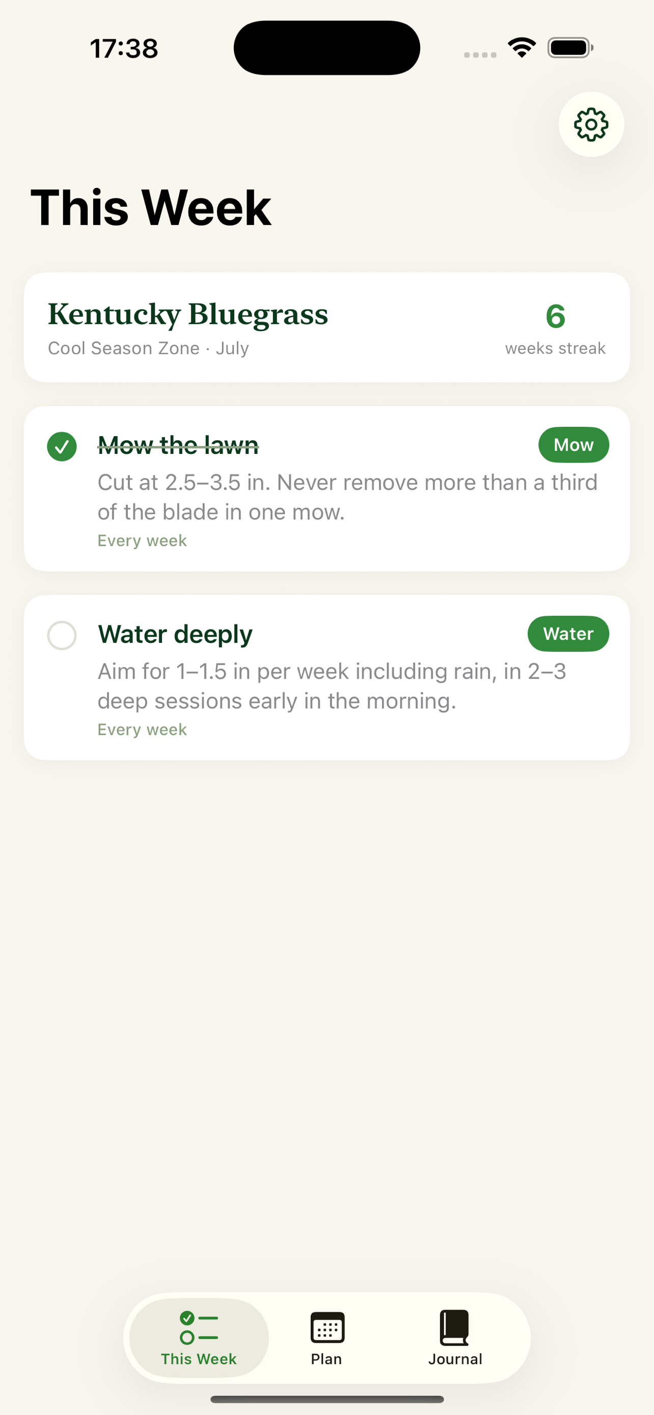 Lawn Care Schedule - LawnKeep screenshot 2