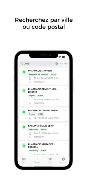 Pharmacies en France screenshot 2