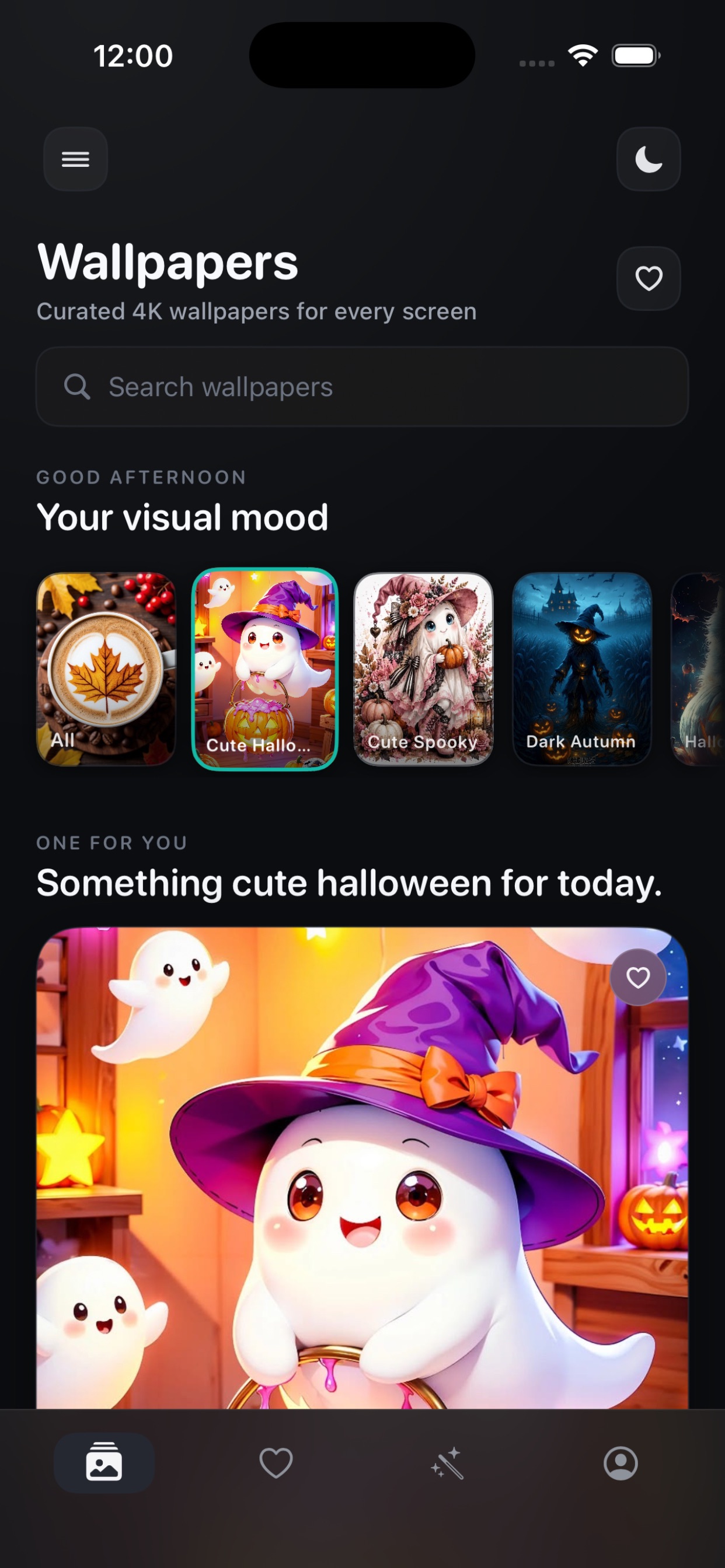 Screenshot 1 of Halloween Wallpapers 4k & HD
