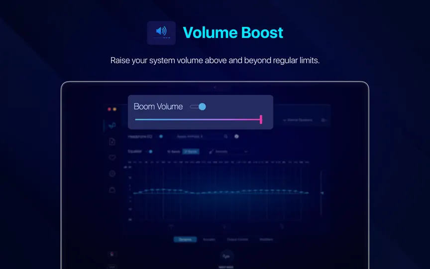Скриншот Boom2:Volume Boost & Equalizer на iPhone 6