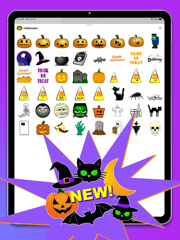 Screenshot #4 pour Halloween Silly Fun Stickers