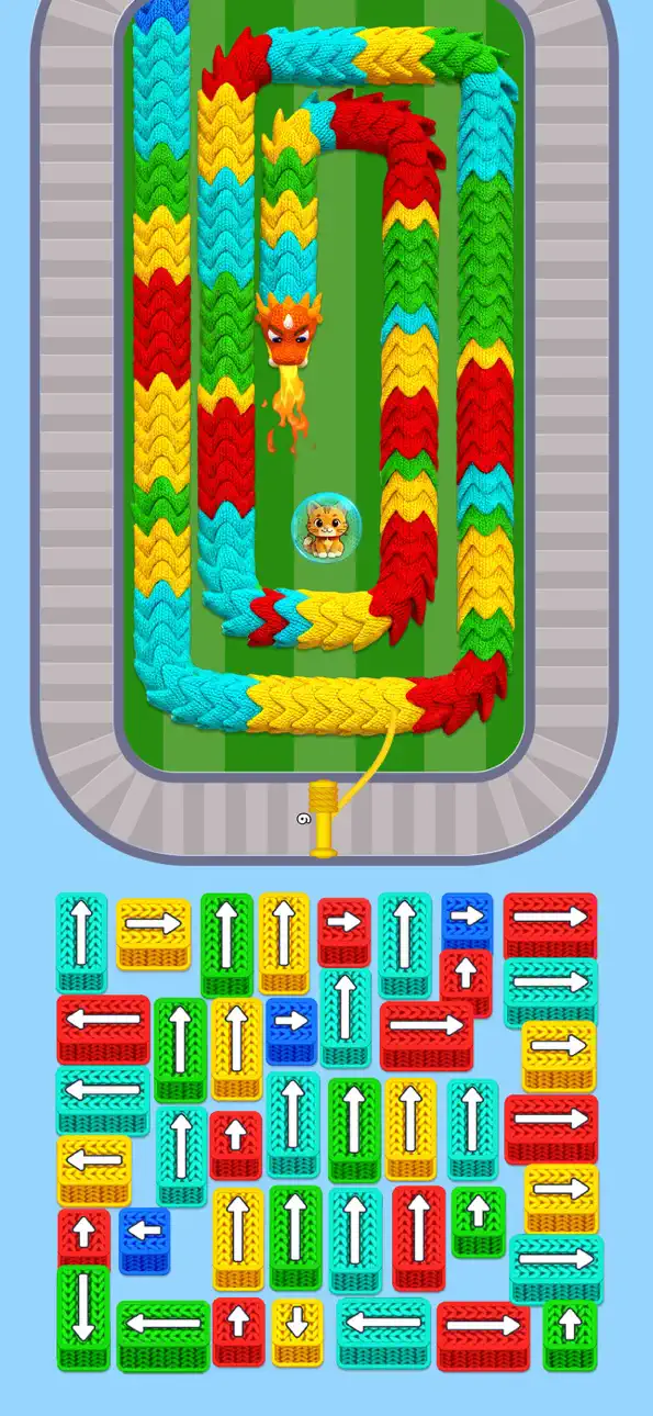 Wool Crush -Escape Traffic Jam iOS Mod IPA screenshot 2 - iOS game interface
