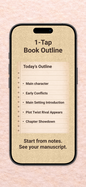 لقطة شاشة لتطبيق الكتابة Scrivener