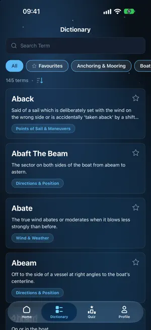 Sailing Term screenshot 2