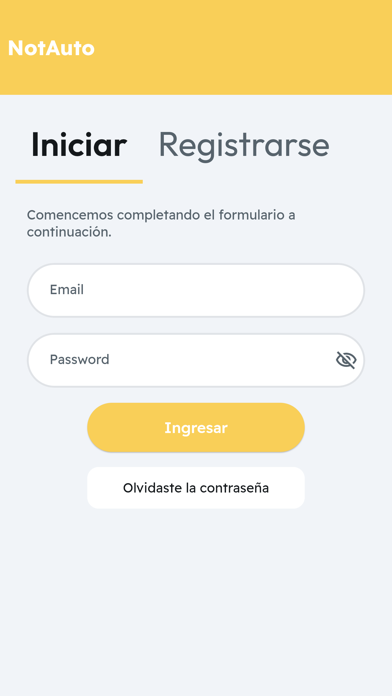 NotAuto Screenshot
