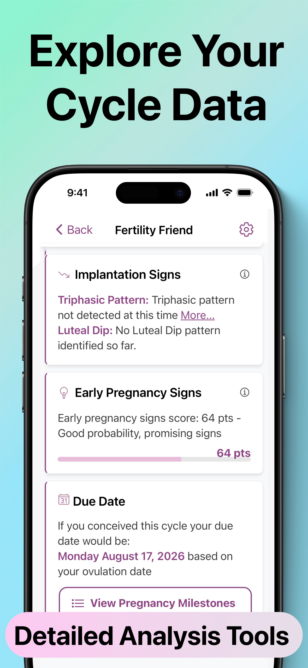 Fertility Friend FF Tracker screenshot 8