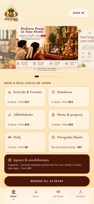 Shriyam screenshot 1
