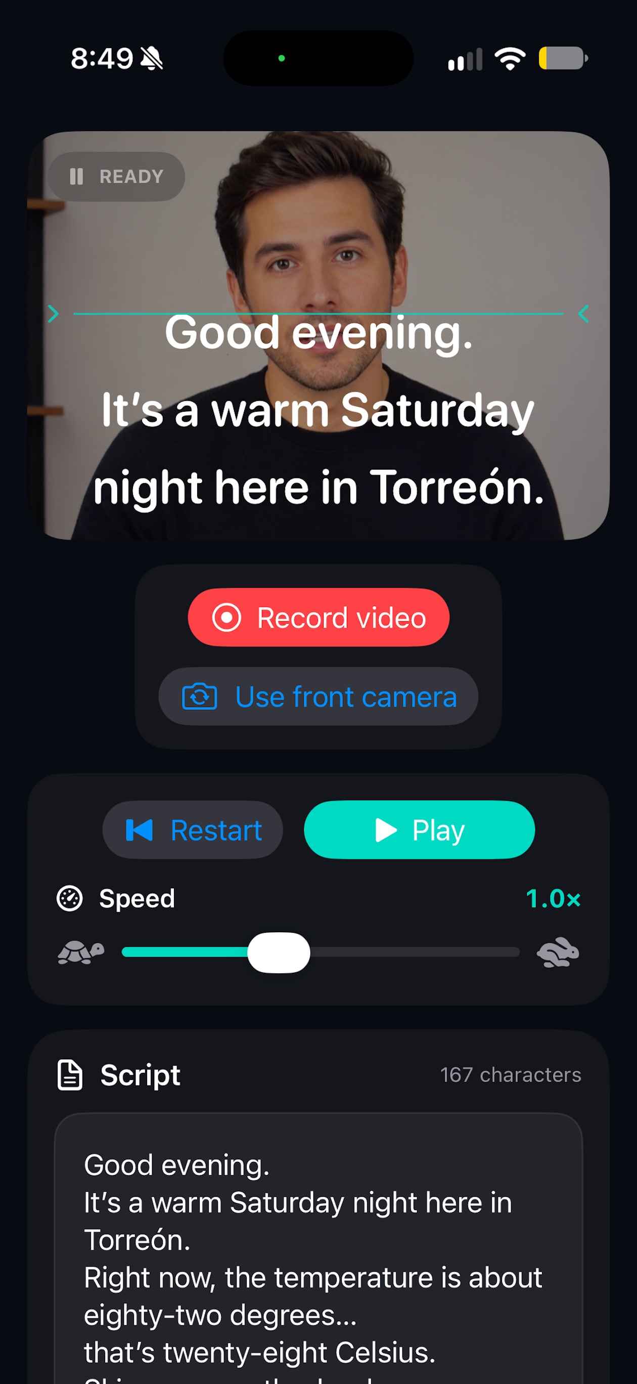 Screenshot 1 of DuoPrompter