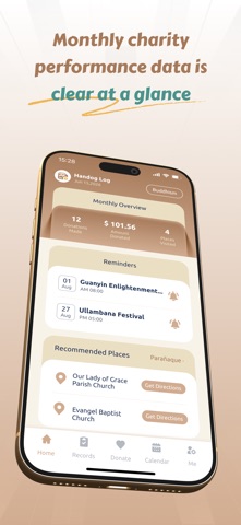 Handog Log: Donation Record iPhone screenshot 2