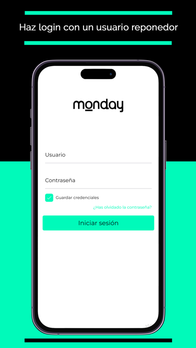 Monday Reponedores Screenshot
