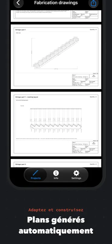 Calcul Escalier 3D screenshot 2 of 10