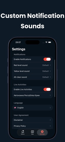 Alert+ — Air Raid Alerts Screenshot 5 of 7