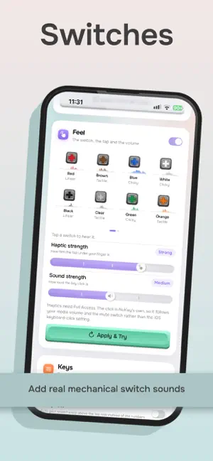 NuKey screenshot 2