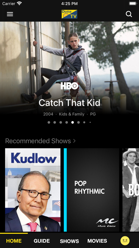 #1. DotteTV (iOS) 由: TiVo Platform Technologies LLC