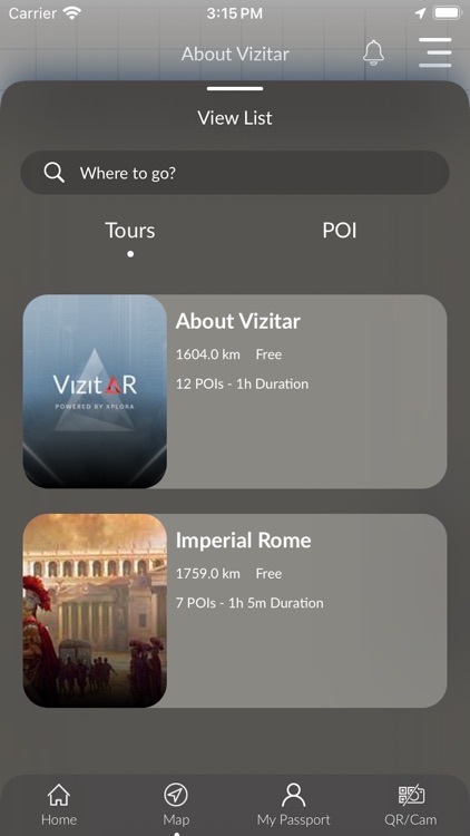 VizitAR - Immersive Experience