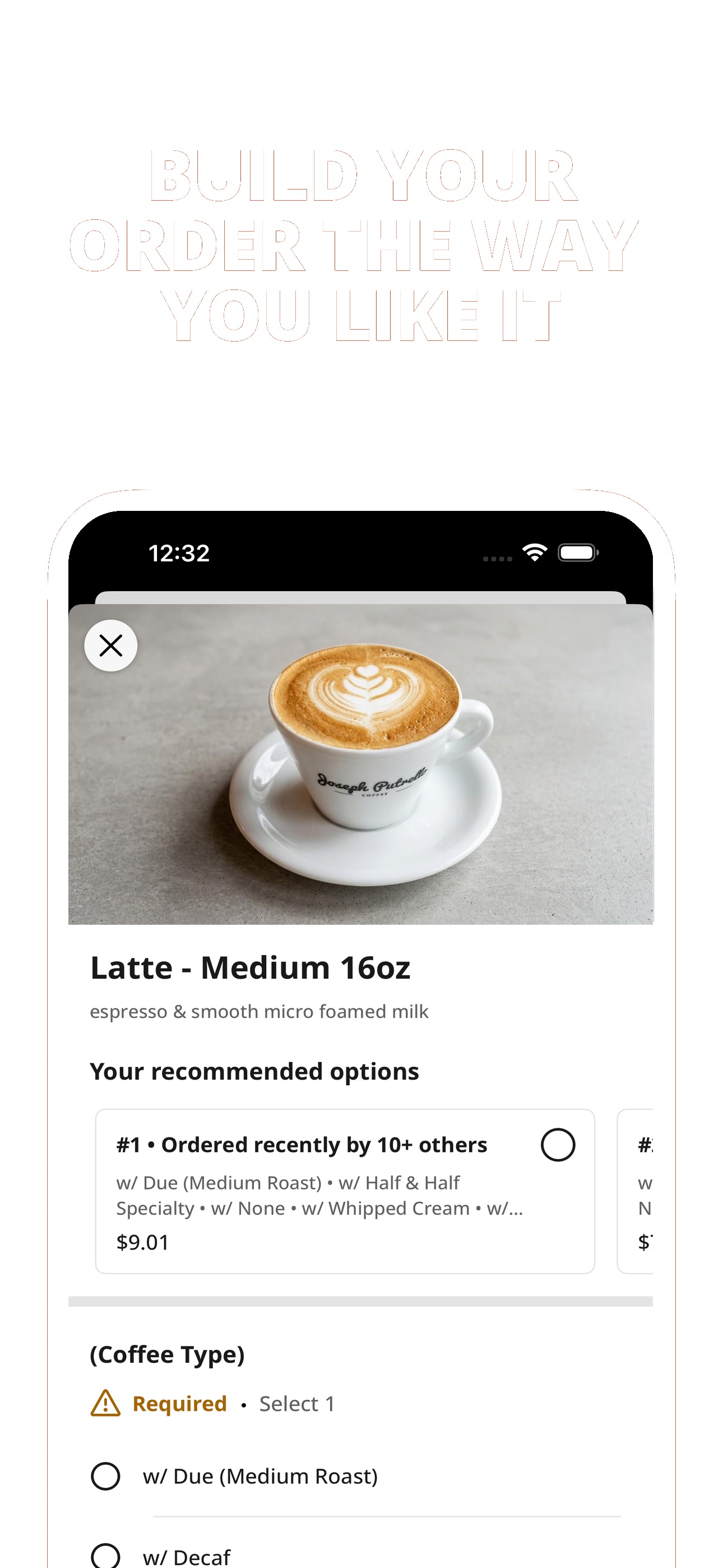 Screenshot 2 of Joseph Putrello Coffee