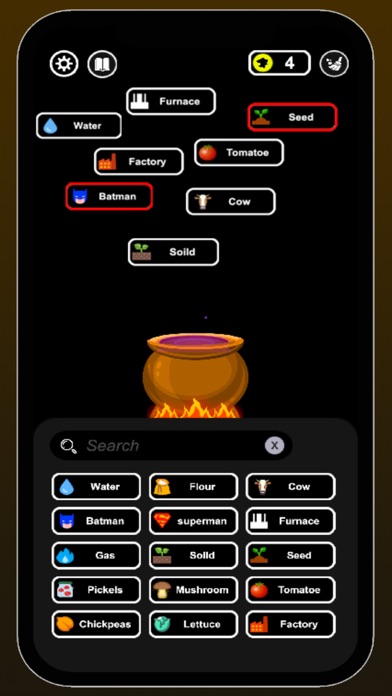 Infinity Craft - Cooking Game Screenshot