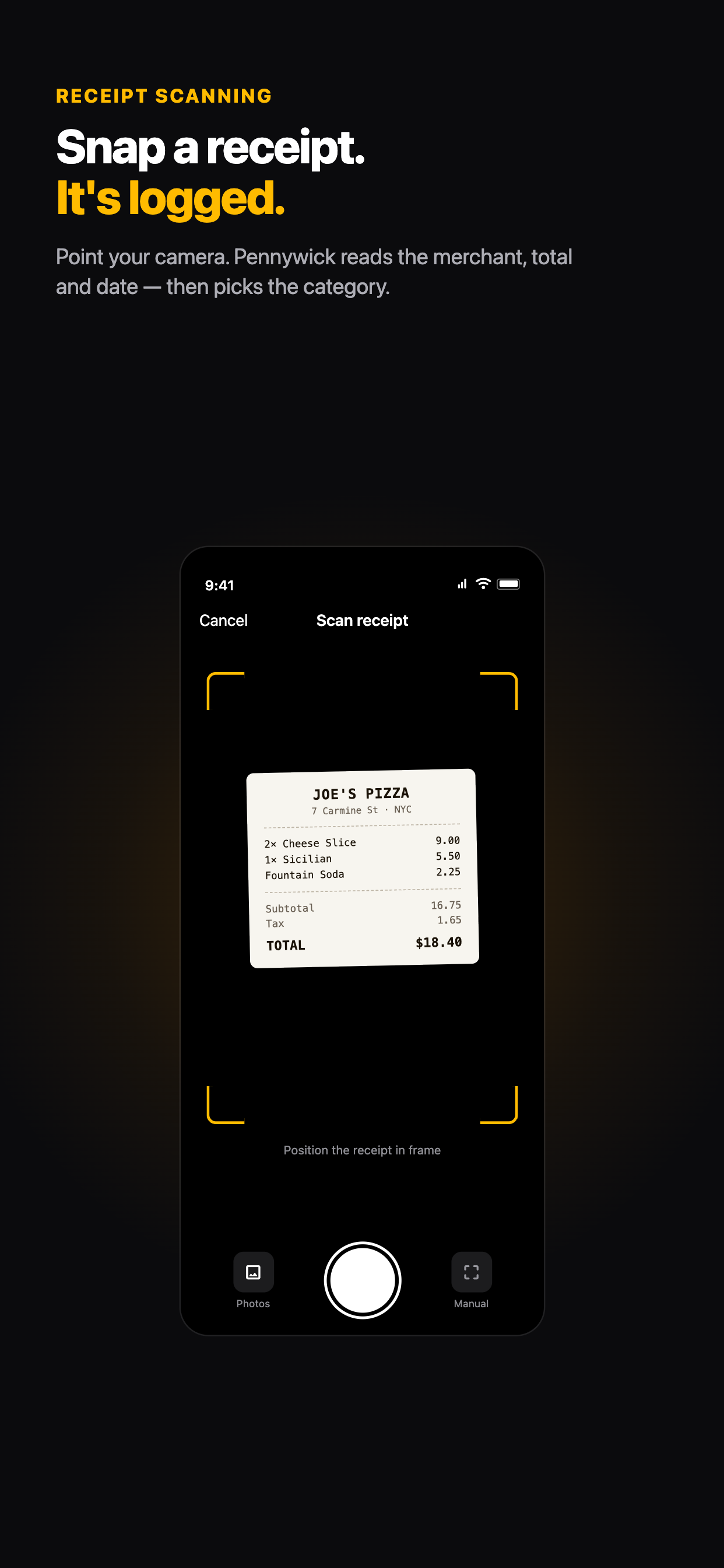 Pennywick: Budget & Receipts screenshot 3