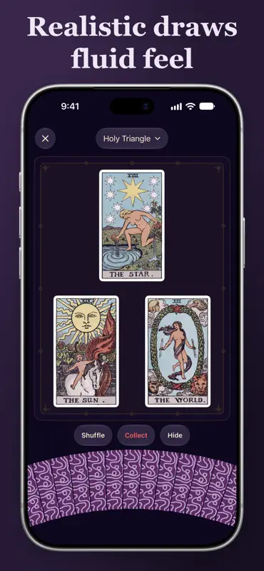 Wenxing - I Ching & Tarot screenshot 3 of 6