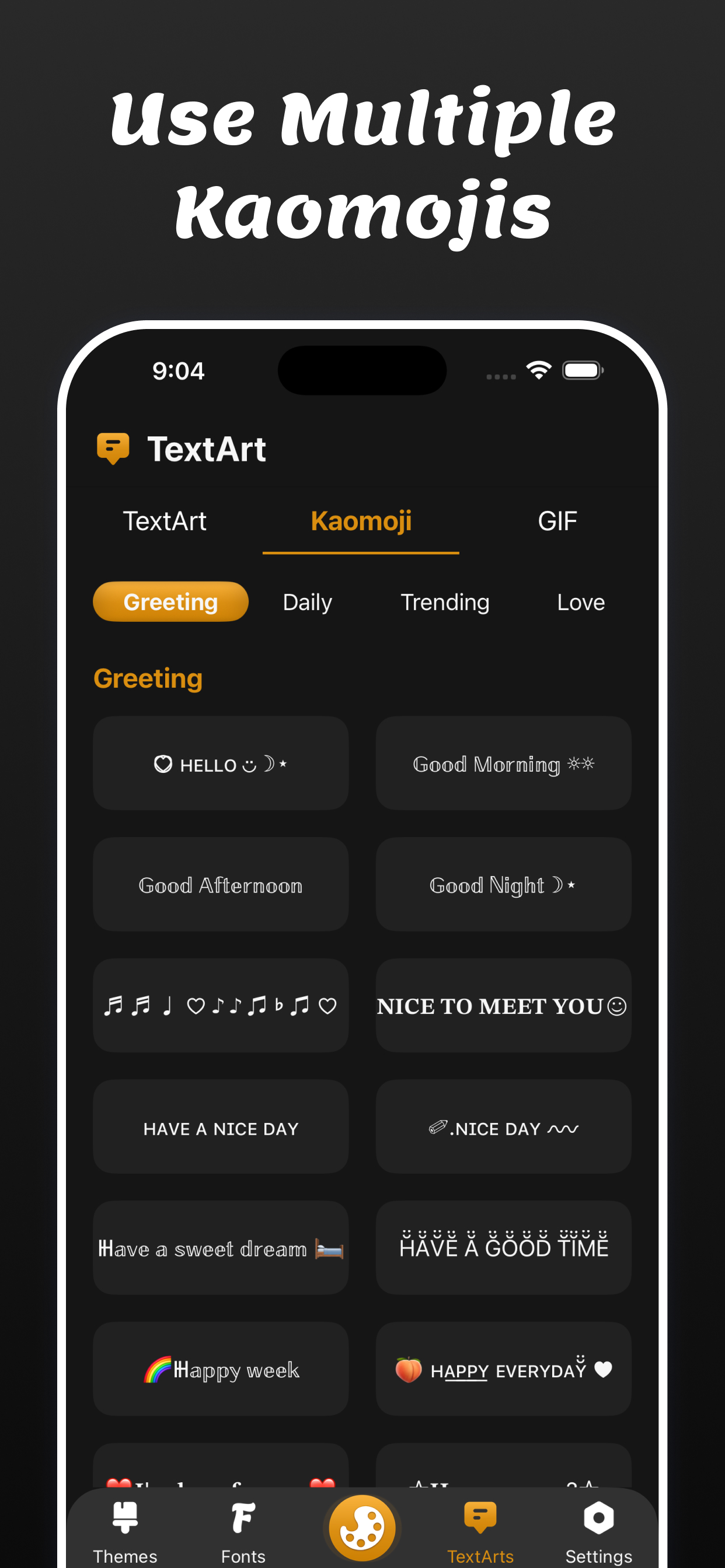 Fonts : Color Keyboard Themes screenshot 9