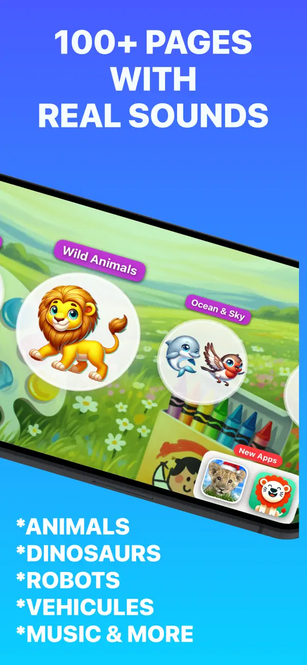 Coloring Games drawing screen