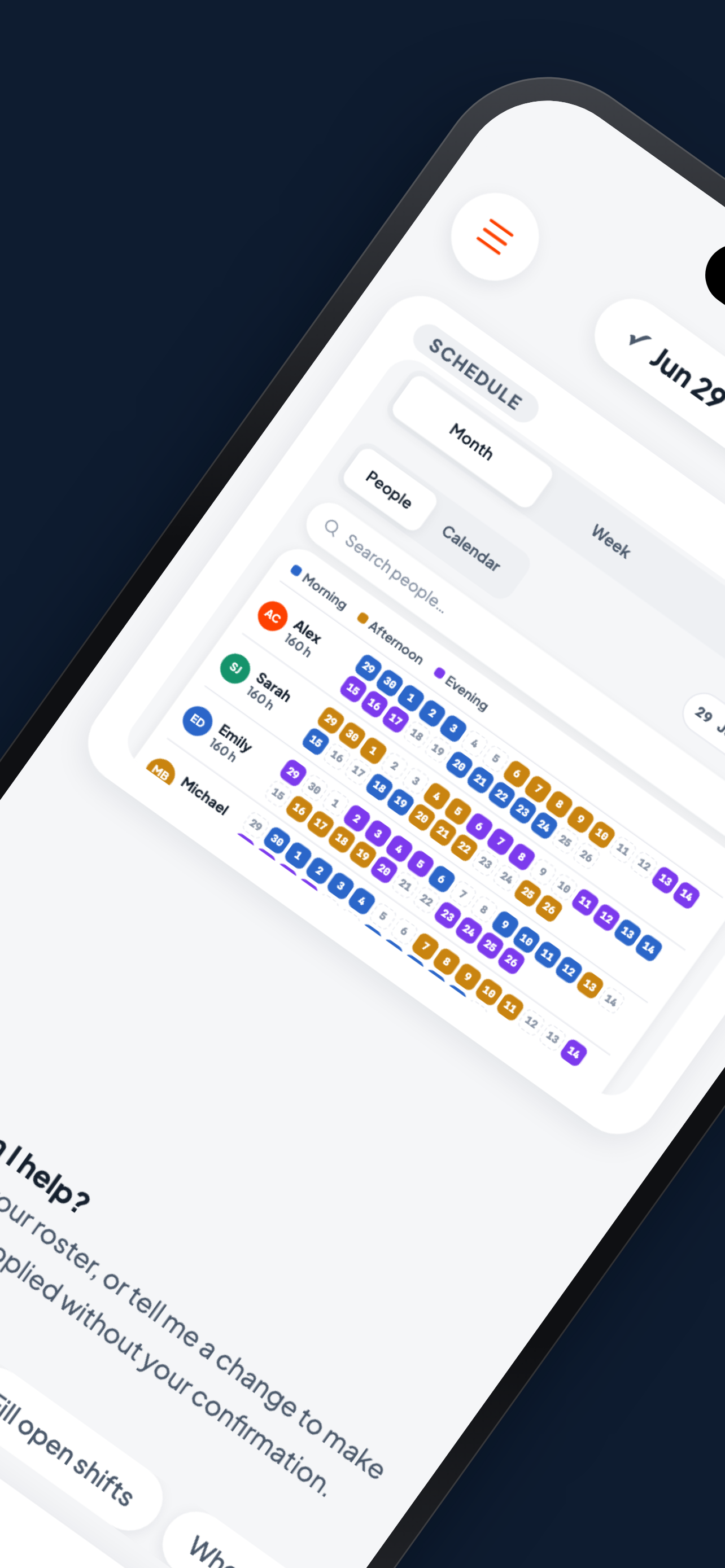 ImRoster: AI Shift Scheduling screenshot 2