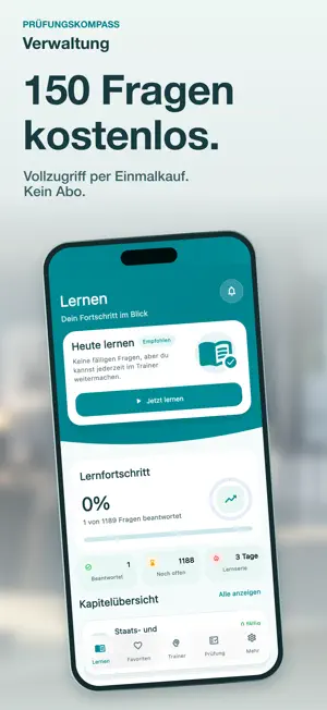 Prüfungskompass Verwaltung screenshot 1