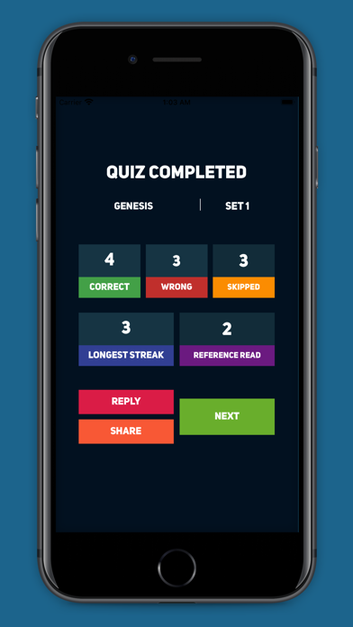 Bible Quiz Screenshot