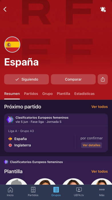 UEFA EURO y Nations League screenshot 6