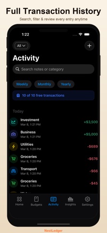 NestLedger Screenshot 6 of 10