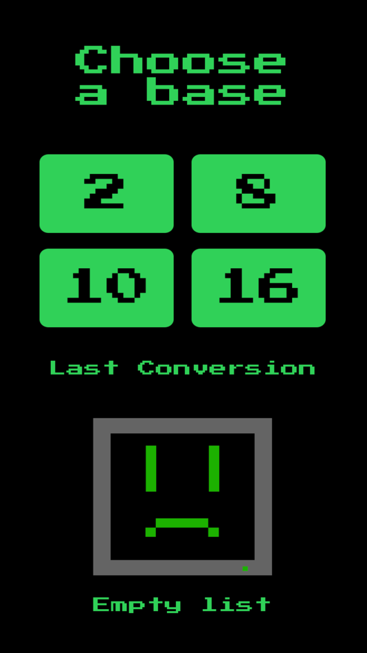 #1. 4Base Converter (iOS) Podle: Jorge Acosta Freire