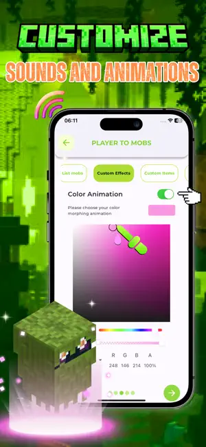 Morph Addons Maker for MCPE screenshot 4