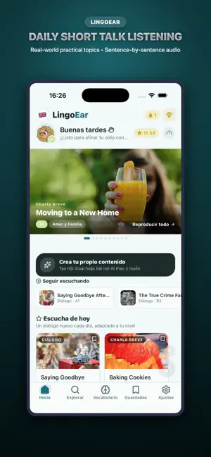 Learn Languages - LingoEar screenshot 2