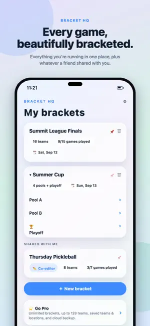 Bracket HQ: Tournament Maker screenshot 1