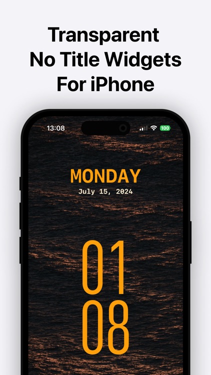 Blank Widget Transparent Space