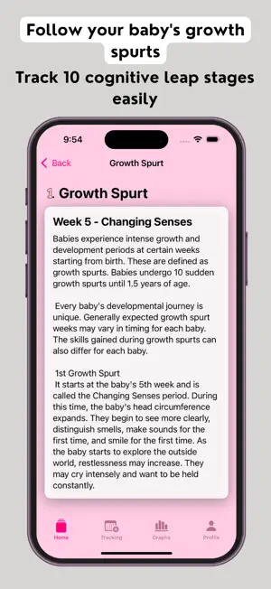 MeBaby: Baby Tracker screenshot 4