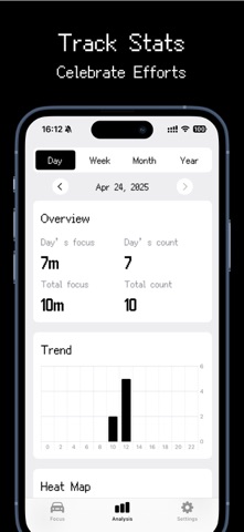 Focus Rally - Pomodoro Timer Screenshot 5 of 5
