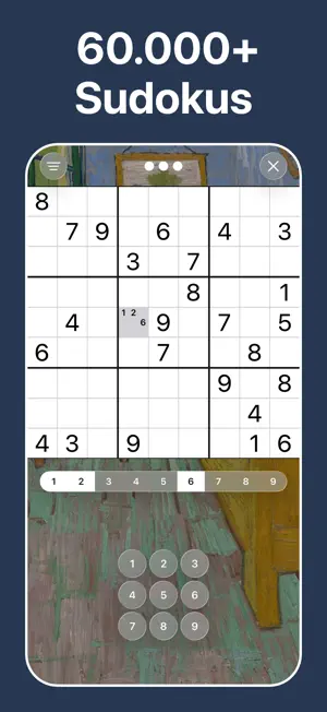 Classic Sudoku No Ads screenshot 1