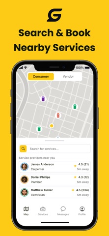 Gozal App - Services & Pros Screenshot 1 of 3