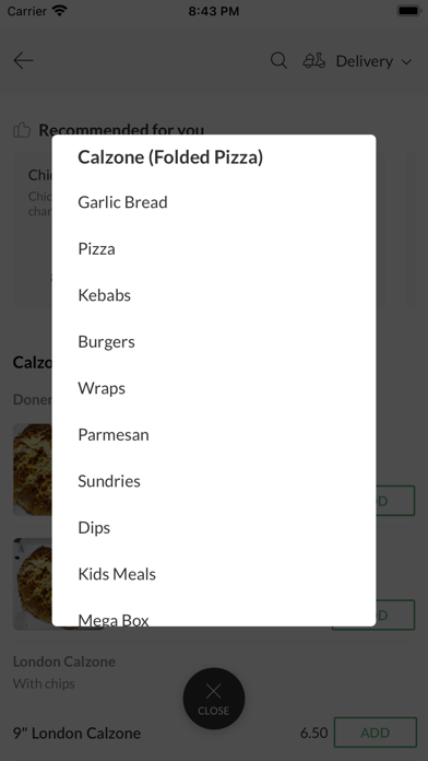 La Buona pizza Screenshot