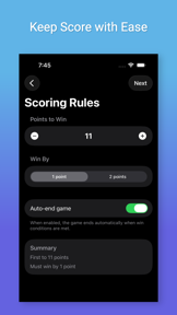 Pickleball Score-Keeper screenshot