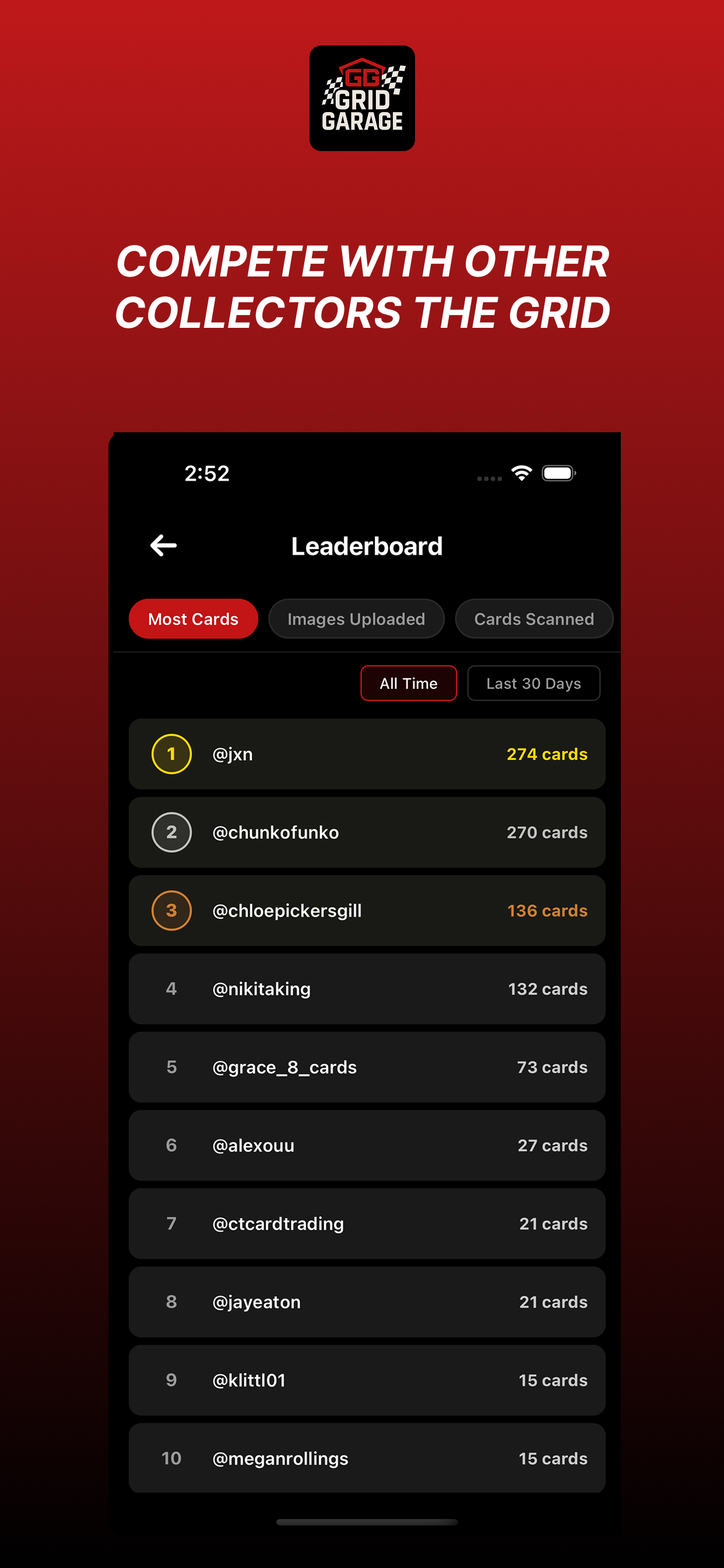 Grid Garage | F1® Card Tracker screenshot 4