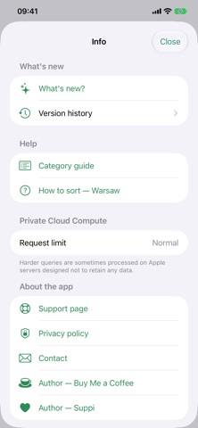 App screenshot