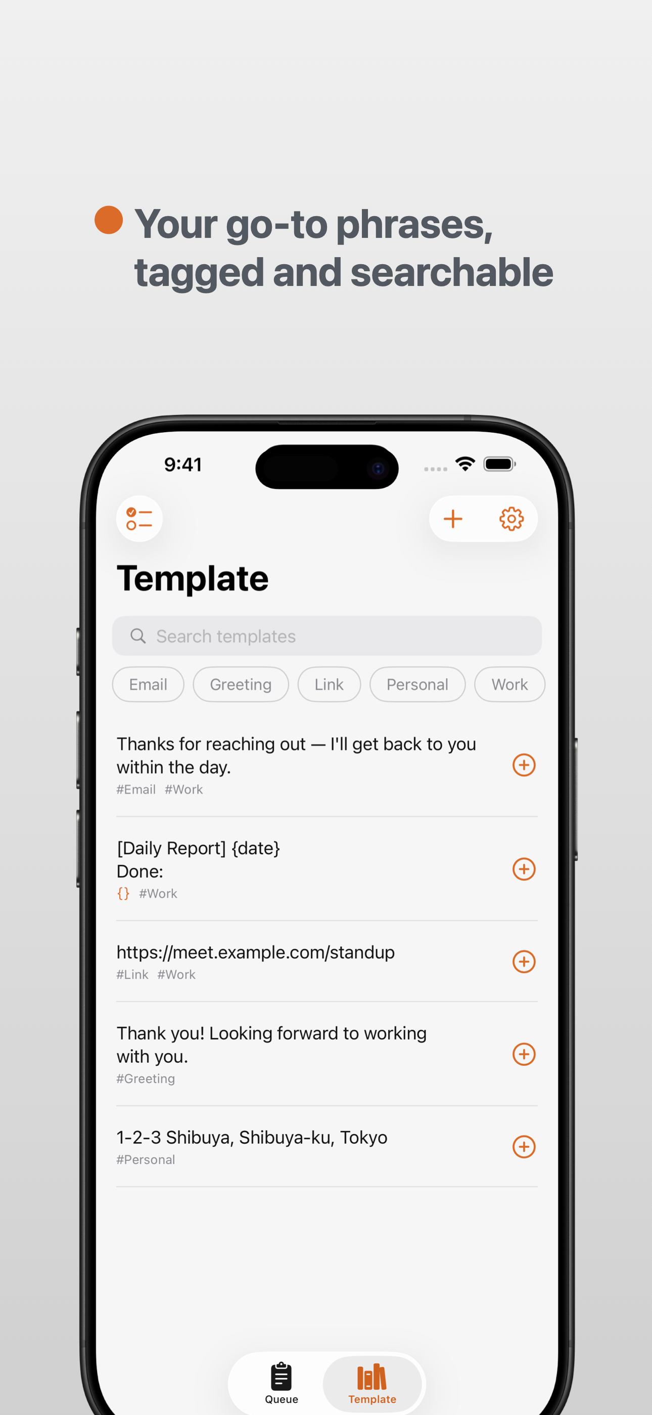 Queue: Copy & Paste screenshot 4