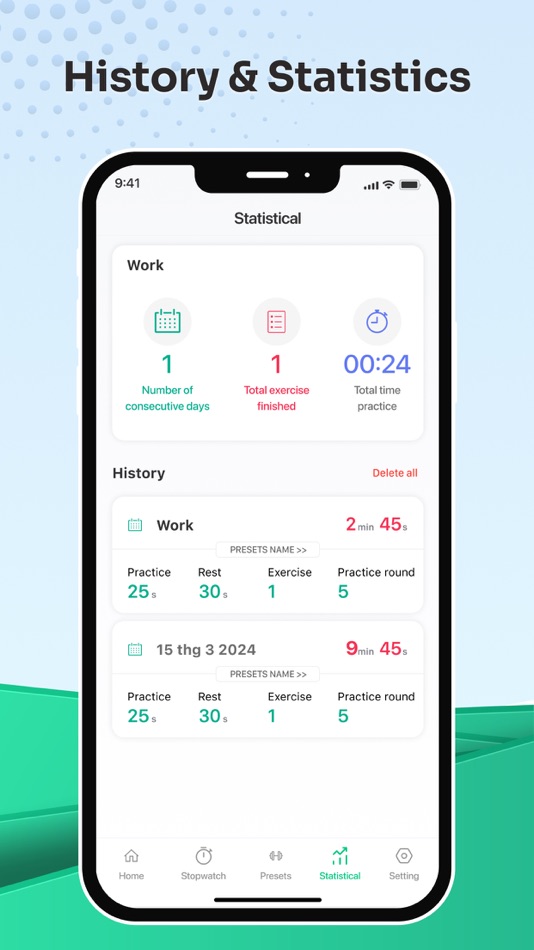 #4. Interval timer · Hiit timer (iOS) 由: UnitVN.,JSC