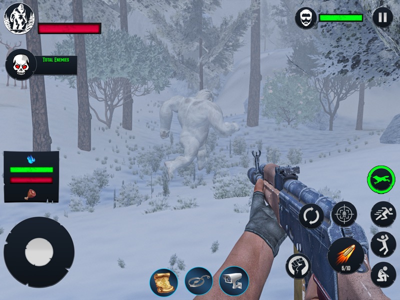 monstro yeti caça ao pé grande screenshot 11