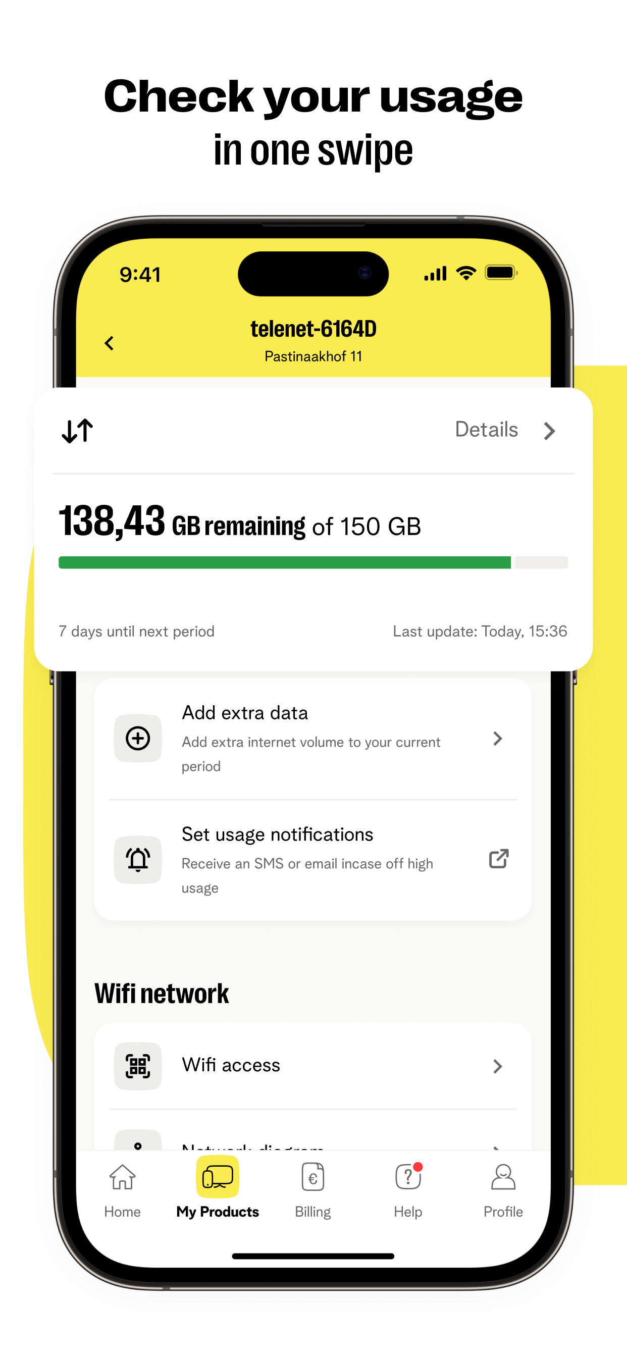 MyTelenet screenshot 4